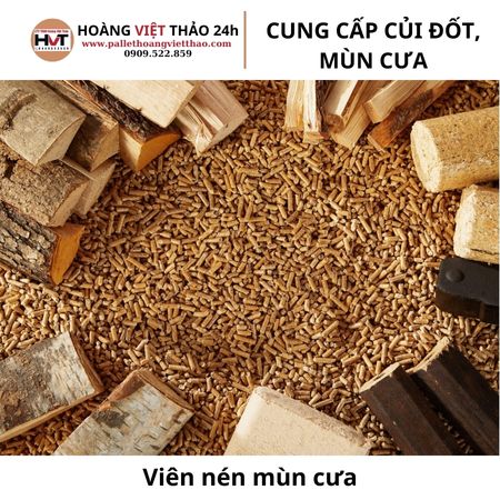 Viên nén mùn cưa