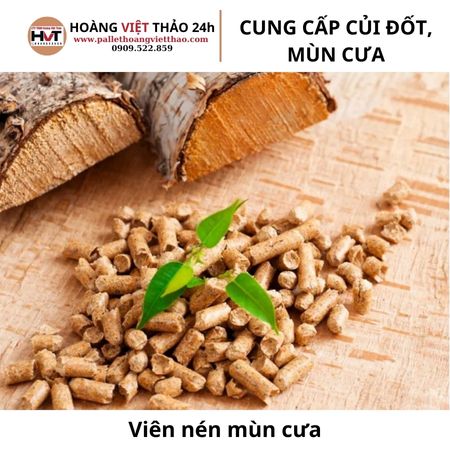 Viên nén mùn cưa