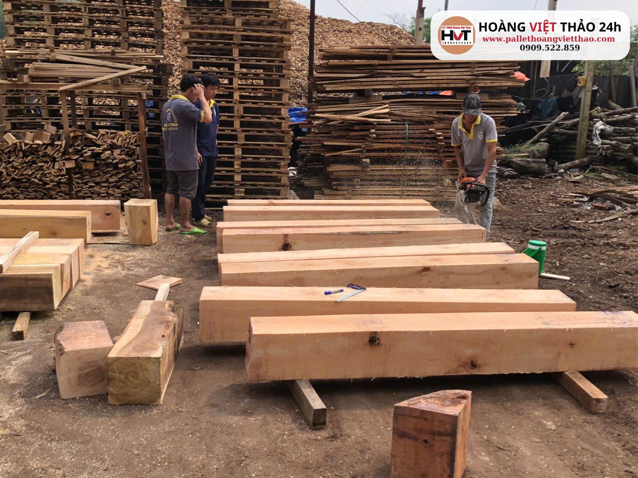 cung cấp pallet gỗ kcn thạnh phú