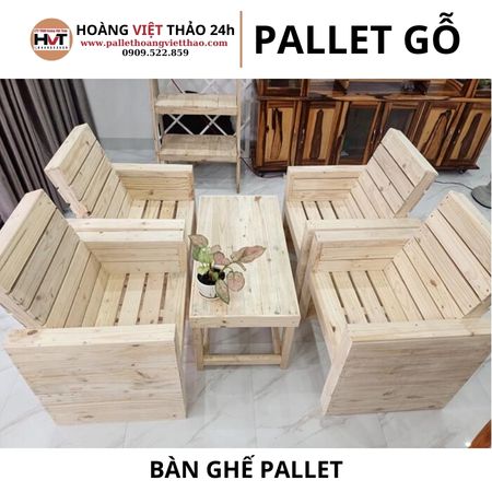 Bàn Ghế Pallet