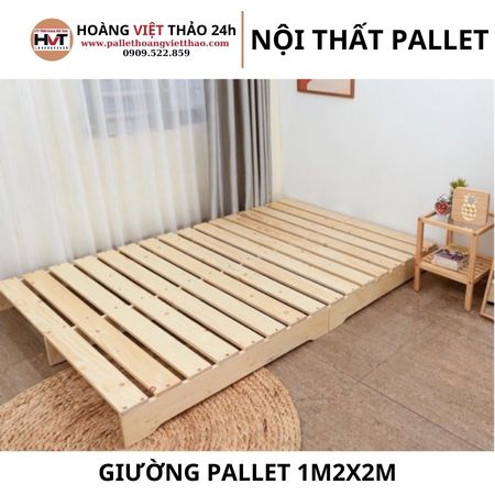 Giường Pallet 1m2x2m