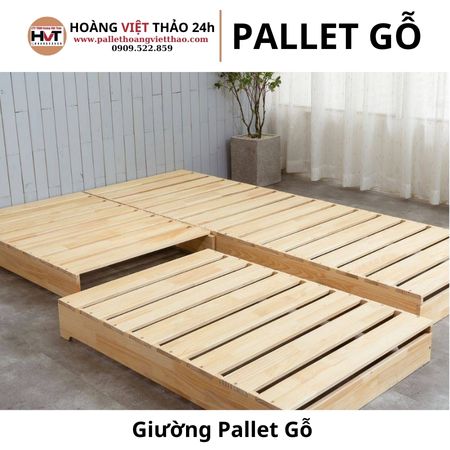 Giường Pallet Gỗ