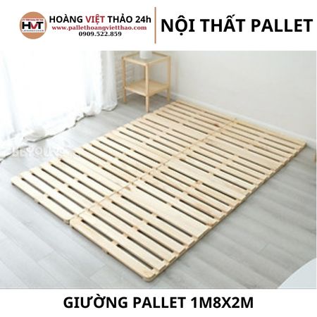 Giường Pallet 1m8x2m