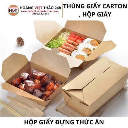 Hộp Giấy Đựng Thức Ăn