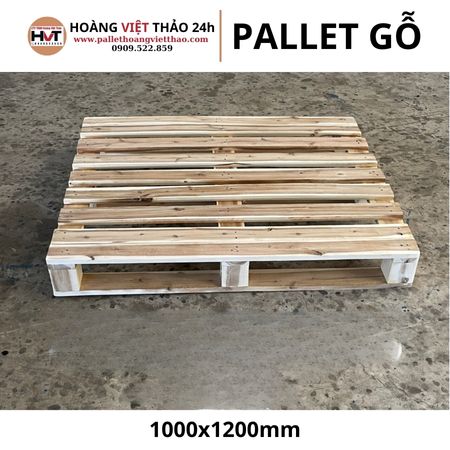 Pallet Gỗ 1000 x 1200mm