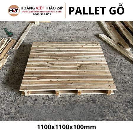 Pallet gỗ 1100x1100x100mm