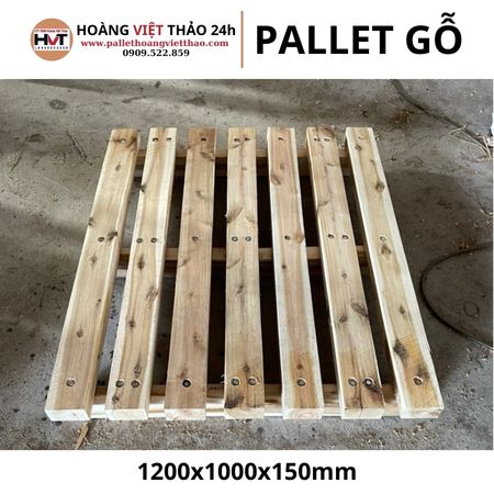 Pallet gỗ 1200x1000x150mm