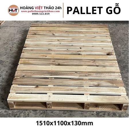 Pallet gỗ 1510x1100x130mm