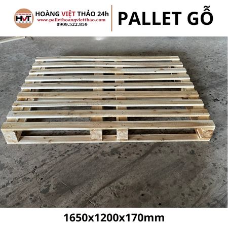 Pallet Gỗ 1650 x 1200 x 170mm