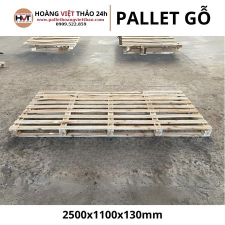 Pallet Gỗ 2500 x 1100 x 130mm