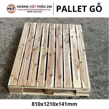 Pallet gỗ 810x1210x141mm