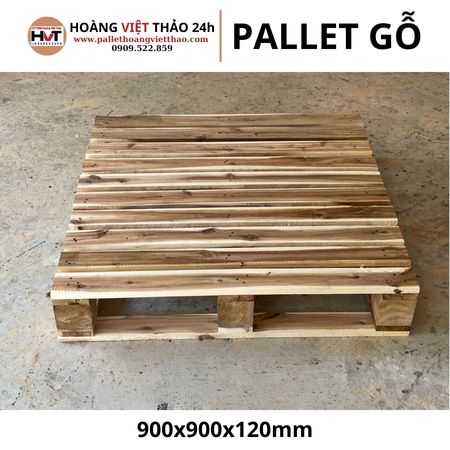 Pallet Gỗ 900 x 900 x 120mm