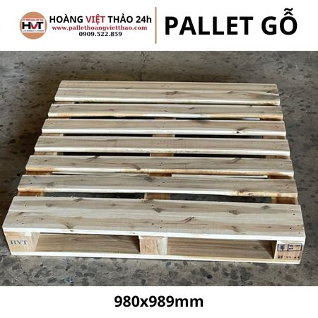 Pallet Gỗ 980 x 989mm