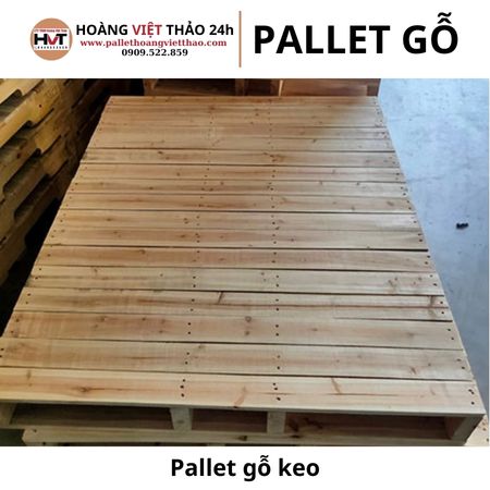 Pallet gỗ keo