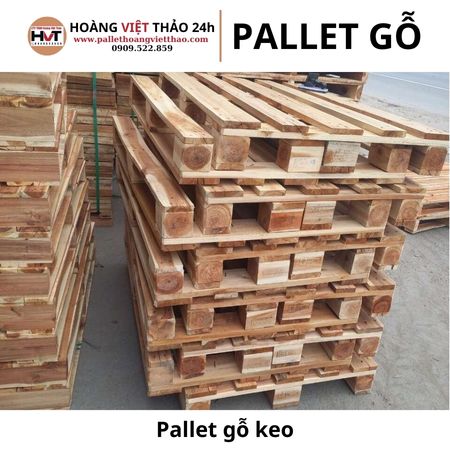 Pallet gỗ keo