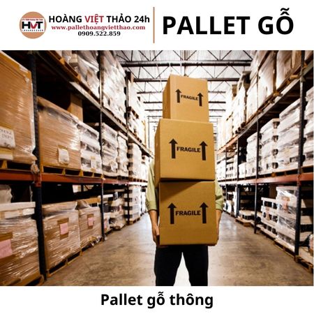 Pallet gỗ thông