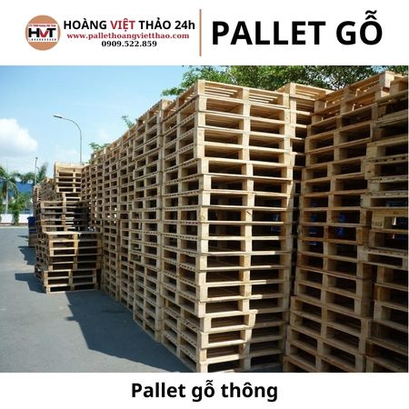 Pallet gỗ thông