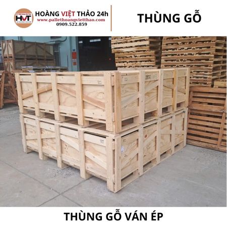 Thùng Gỗ Ván Ép