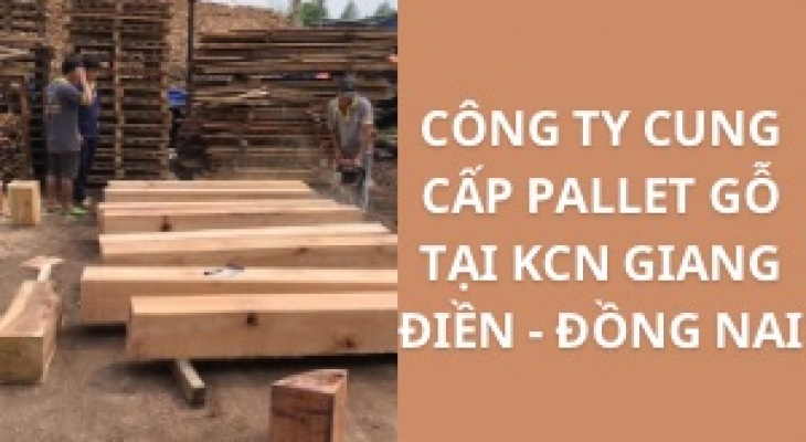 Top Công Ty Cung Cấp Pallet Gỗ ở KCN Giang Điền