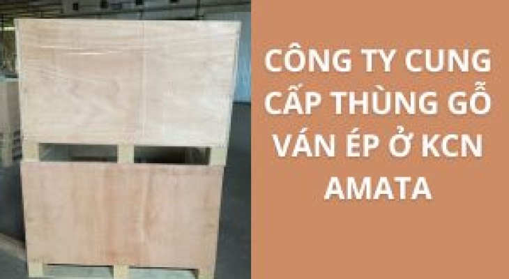 20+ Nhà Cung Cấp Thùng Gỗ Ván Ép KCN Amata – Giao Nhanh, Giá Xưởng
