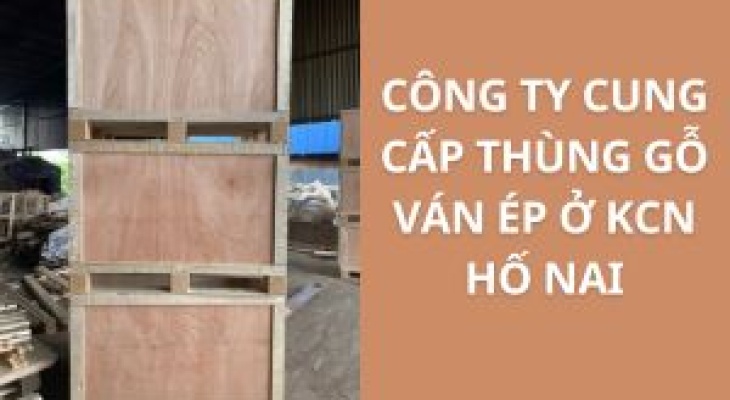 20+ Nhà Cung Cấp Thùng Gỗ Ván Ép KCN Hố Nai – Giao Nhanh, Giá Xưởng