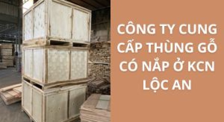 Top 10+ Địa Chỉ Bán Thùng Gỗ Có Nắp KCN Lộc An – Giá Rẻ, Uy Tín